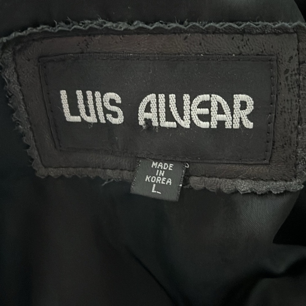 Luis Alvear Leather Jacket size L - Picture 6 of 14